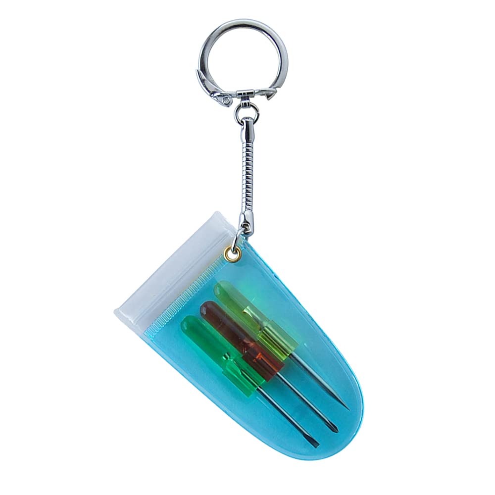 

ANEX Precision Screwdriver with Case Mini Three Set of 3 (+00/-1.8/needle) No.103