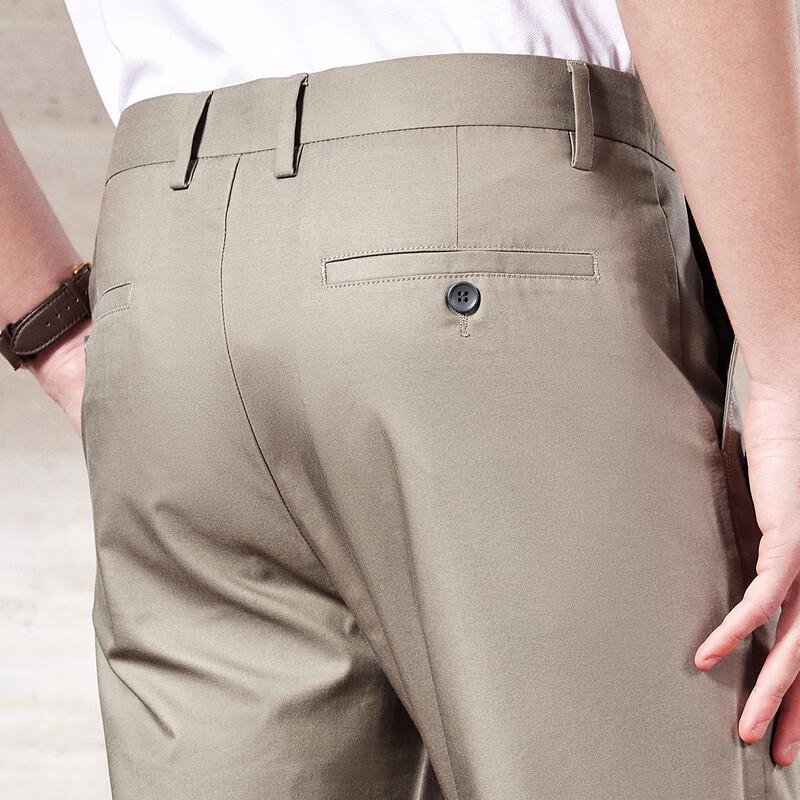 Antonio Men's Easy-Care Summer Business Casual Trousers