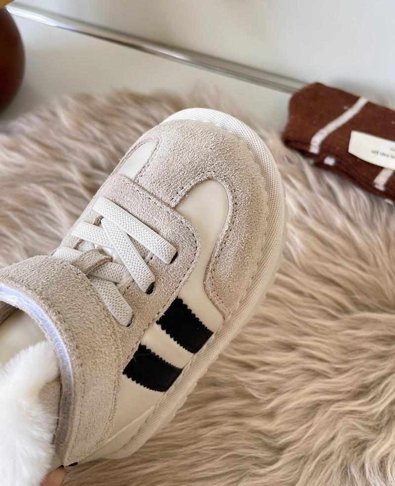 Winter Children's Baby Boots  New Plush Comfortable Warm Cotton Shoes Children Anti Kick Plush Anti Slip Outdoor Snow Boots