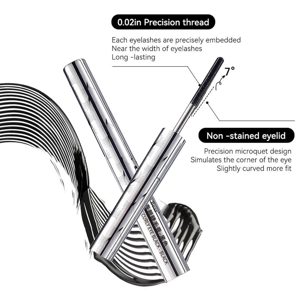 Long lasting curling mascara