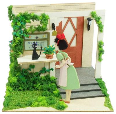 Sankei Studio Ghibli Mini-Lieferservice, Abreisetag, Papierbastelset Kikis MP07-122