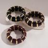 Exaggerated personalized acrylic oval elastic rope splicing bracelet ethnic style jewelry