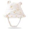 Summer Baby Bunny Ear Sun Hat - Printed Gauze Fisherman Hat for European & American Children