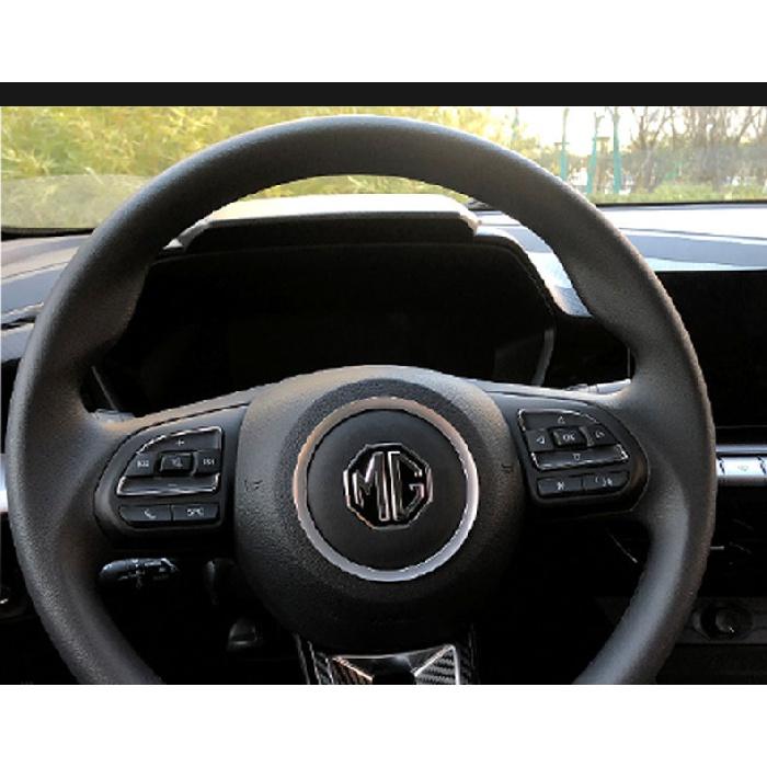 Decorative Ring For MG MG5 2021 Steering Wheel Center Cover Styling Shiny Interior Modification Accessories Car