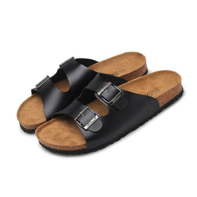 ladies footbed sandals