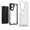 Shockproof Transparent Case For Xiaomi Poco C71 Honeycomb Armor PC Full Back Case For Poco C71 Case Cover For Poco C71 6.88 inch