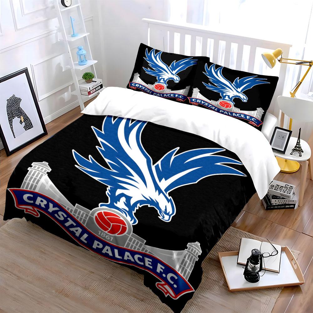 Blue Eagle, Red Football. Bedding Sets Duvet Cover Sets Duvet Covers Pillowcases(1 * Duvet Cover 2 * Pillowcases Without Duvet Insert)