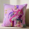 Kpop Demon Hunters Cushion Cover Sofa Anime 45X45cm Pillowcase Add Anime 45X45cm Kpop Flair To Your Home
