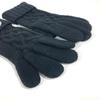CHANEL NO5 logo gloves Accessories gloves Cashmere Black/blue