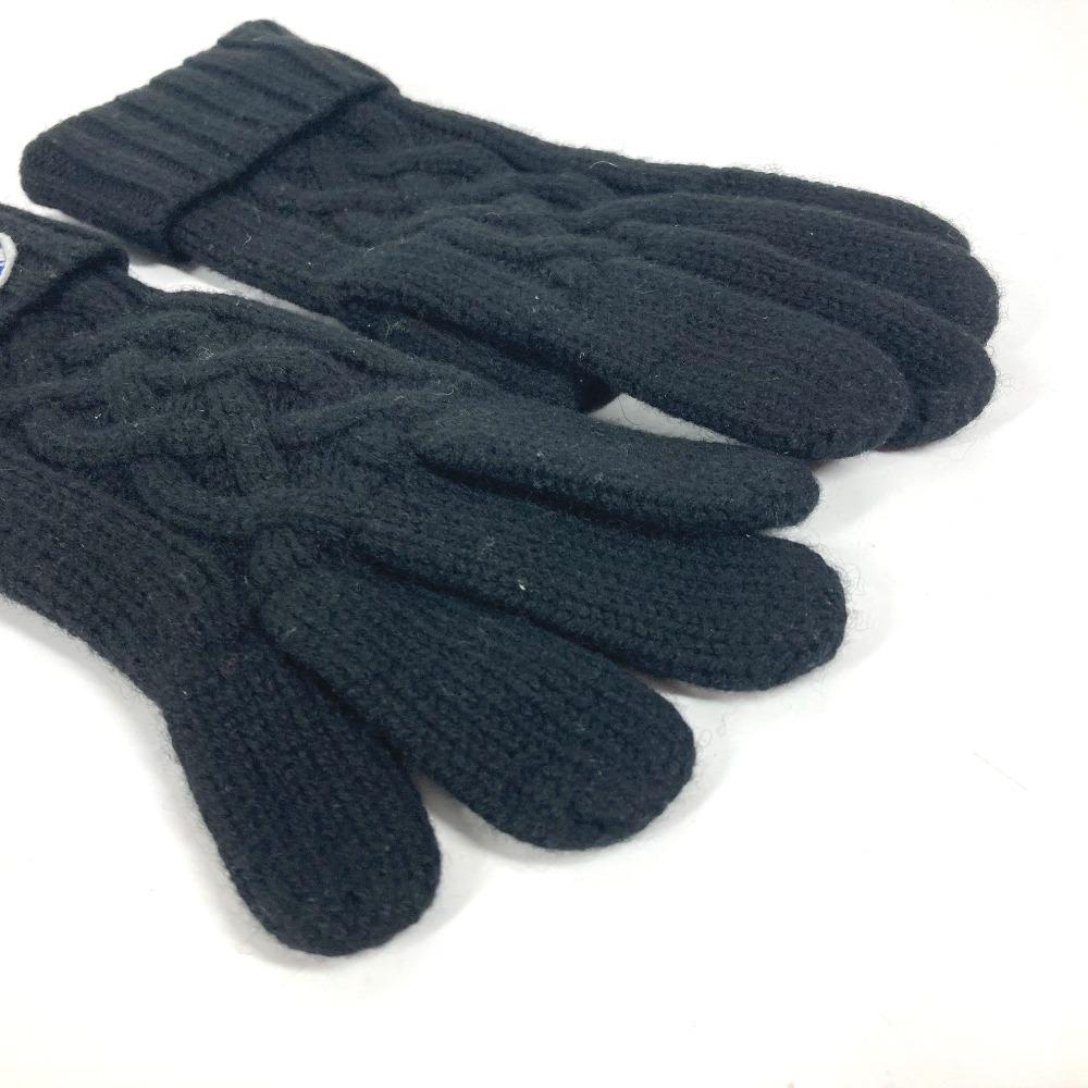 CHANEL NO5 logo gloves Accessories gloves Cashmere Black/blue