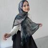 Lenço Hijab Estampado Longo de 68 Cores Para Mulheres Moda Macio Respirável Xale Lenço Hijabs Primavera Verão Femininos 170*70Cm