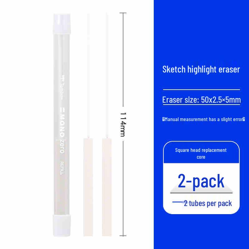 Tombow Dragonfly Mono Fine Tip Eraser EH-KUR/KUS Square & Round Head