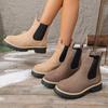 Suede Martin Boots Autumn and Winter New Fashion Casual Round Head Fashion Trend Short Boots Women
