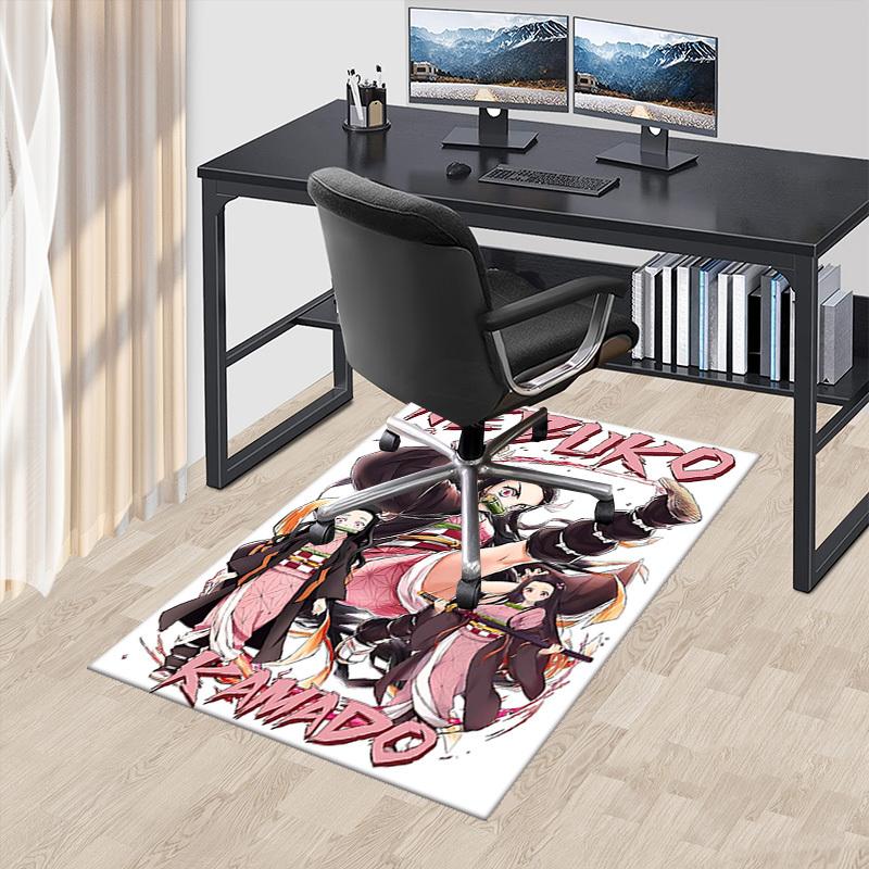 

1pc Anime Cartoon Design Chair Mat - Non-Slip Carpet for Office Chair, Festival Gift, Suitable for Home Decor, Living Room, Bedroom, Game Room, Dormit 60cm by 90cm
