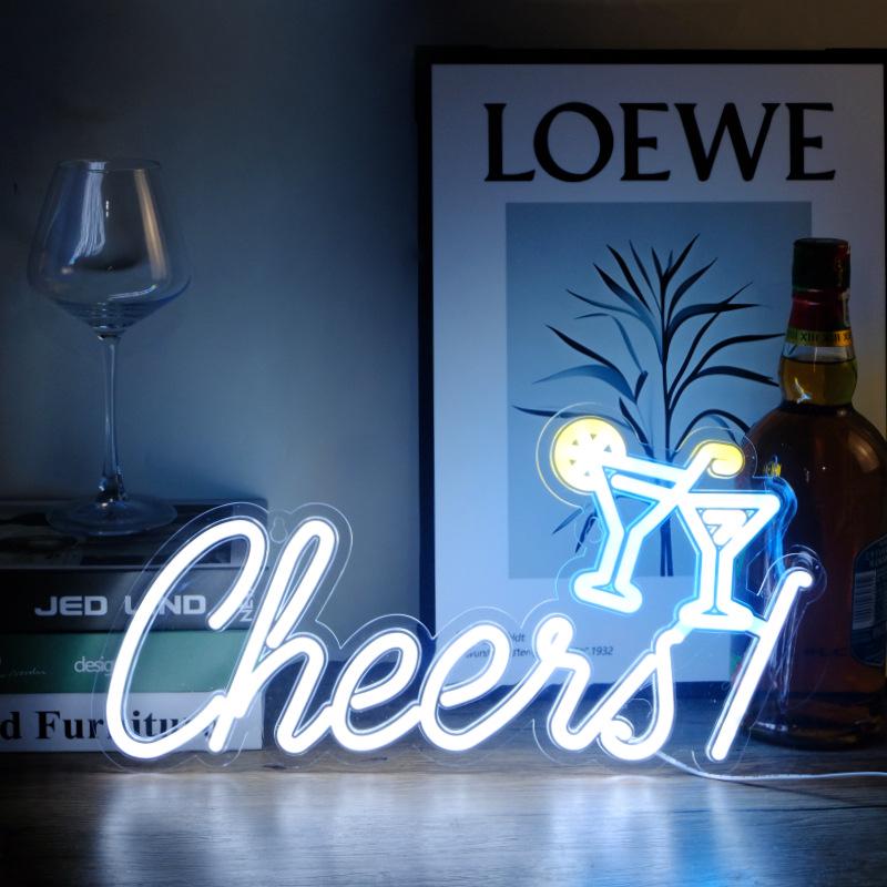 Better Together Neon Wedding Confession Light - Flexible Luminous Letters for Party Atmosphere