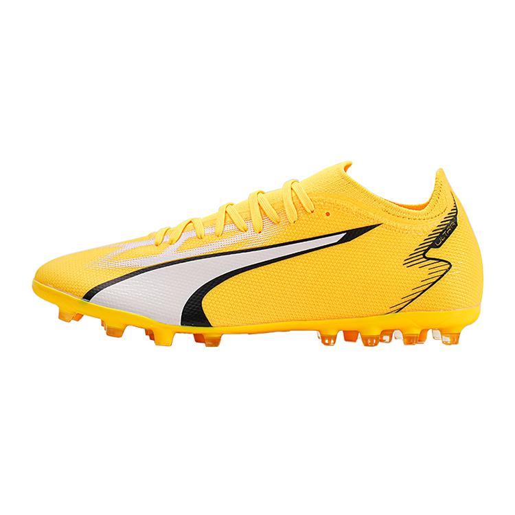 

Puma Ultra Match Round Toe Lace-Up MG (Rubber Short Studs) Soccer Shoes Men Soccer Shoes Yellow 107520-04 40.5
