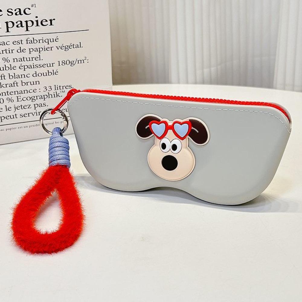Portable Multifunctional Glasses Bag Dustproof Silicone Small Items Bags Waterproof Eyeglasses Box