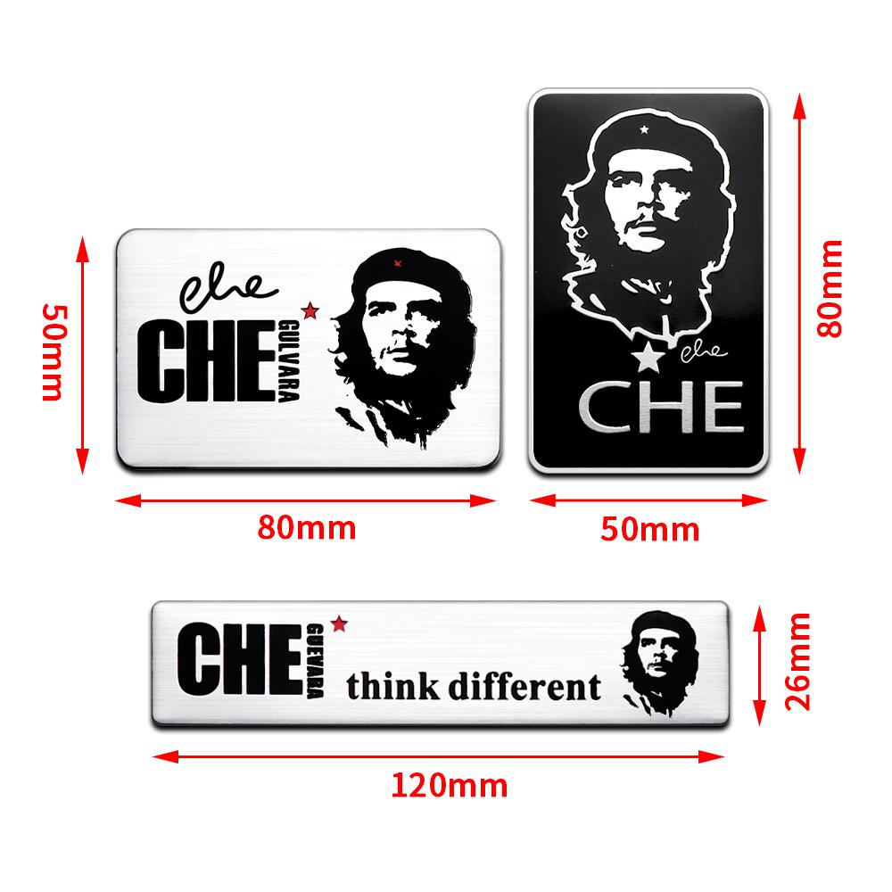 3D Aluminum Che Grava Emblem Car Body Trunk Sticker for Opel Lexus Jaguar Hyundai Citroen Nissan Honda Peugeot Alfa Romeo Subaru wr3