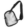 Transparent Shoulder Bag Fashion Large Capacity Waterproof Clr PVC Shoulder Bag for Daily Work Travel Bch