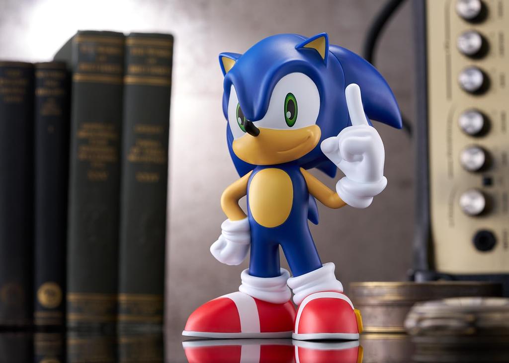 Bellfine SoftB Half Sonic the Hedgehog Height 150mm PVC Finished Figure BF182 Approx. Non-scale Pre-painted