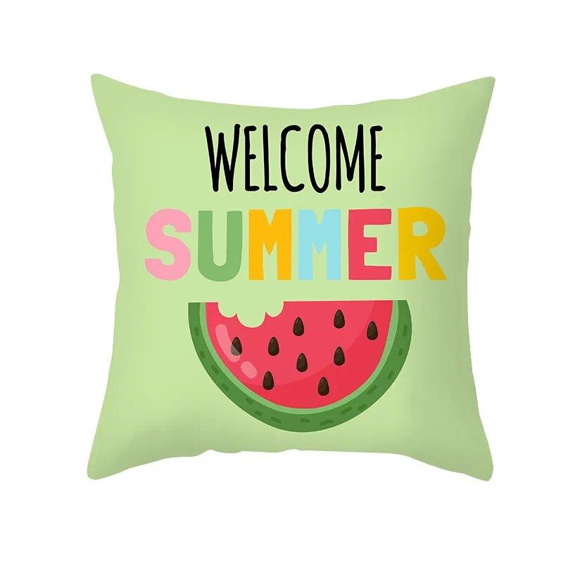 Cartoon Fruit Pillowcase Office Cushion Cover Living Room