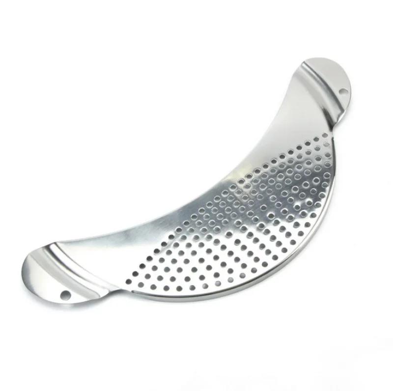 Pot Strainer Pan Drainer For  Kitchen Easy Draining Pot Strainer Stainless Steel Pasta Spaghetti Practical Draining Tool Sifter