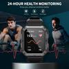 C20 PRO Smartwatch Mannen Bluetooth Bellen Buitensporten 1,83 inch Groot Scherm Spraakassistent Fitness C20Pro Smartwatch