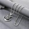 Dark Retro Hip-hop Boys' Necklace Street Punk Retro Versatile Anchor Men's Pendant Necklace