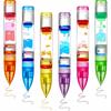 1Pc Liquid Motion Bubble Pen Retractable Ballpoint 6 Colors Anxiety Stress Relief Relax Pen For Student Office School Supplies