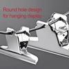 12Pcs 4inch Large Bulldog Clip, Silver Stainless Steel File Binder Clips Clamps Metal Food Bag Paper Clips for Home Office Schoo