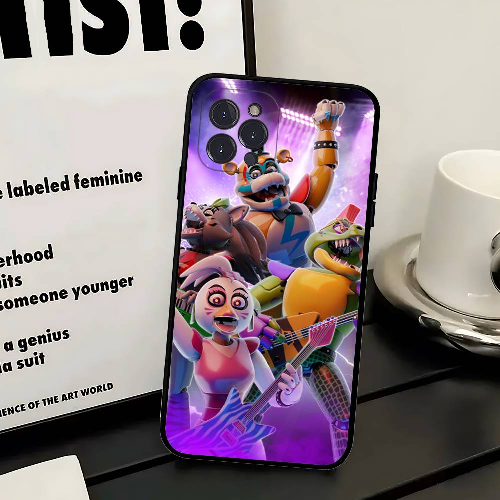 Five-Nights-At-Freddys Phone Case For Iphone 17 16 15 16e 14 13 12 11 Pro Max Plus Case Cover Coque