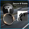 4 stuks 60 mm Auto Wielnaafdopjes Badge Accessoires Voor Tesla Model 3 Model S Model X Model Y Roadster Performance Decoratie