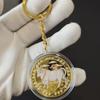 Gold-Plated Scorpio, Gemini, and Libra Zodiac Medallion Set