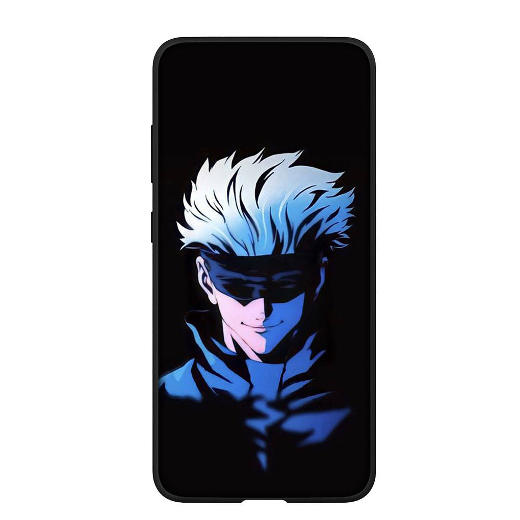 Handyhülle für Samsung Galaxy S25 S24 S23 iPhone 16 15 Xiaomi Redmi Note 14 13 12 16E X 11 Pro Max Moto Huawei Comics Gojo Satoru Jujutsu Kaisen Cover