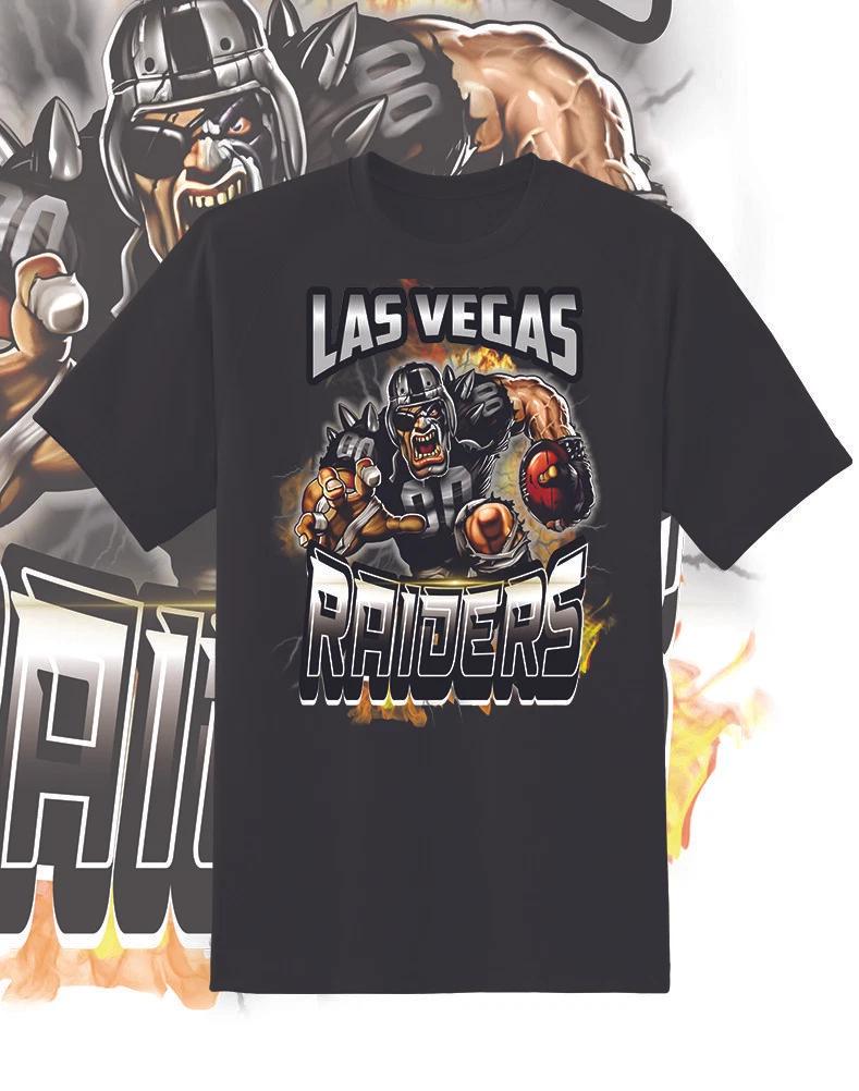 Las Vegas Raiders Attack Shirt Sizes!! Youth-6XL 4XL