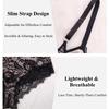 CINOON Women's Lace Sexy Bodysuit Tummy Control Shapewear Waist Cincher Plus Size Slimming Body Shaper