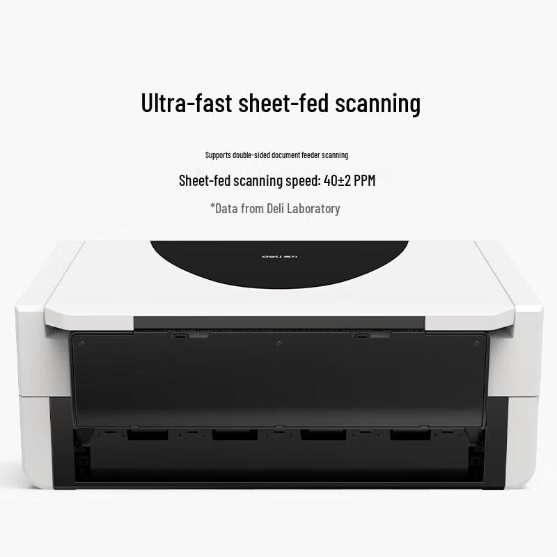 Deli DS401SF A4 High-Speed HD Scanner CN plug (adapter included)