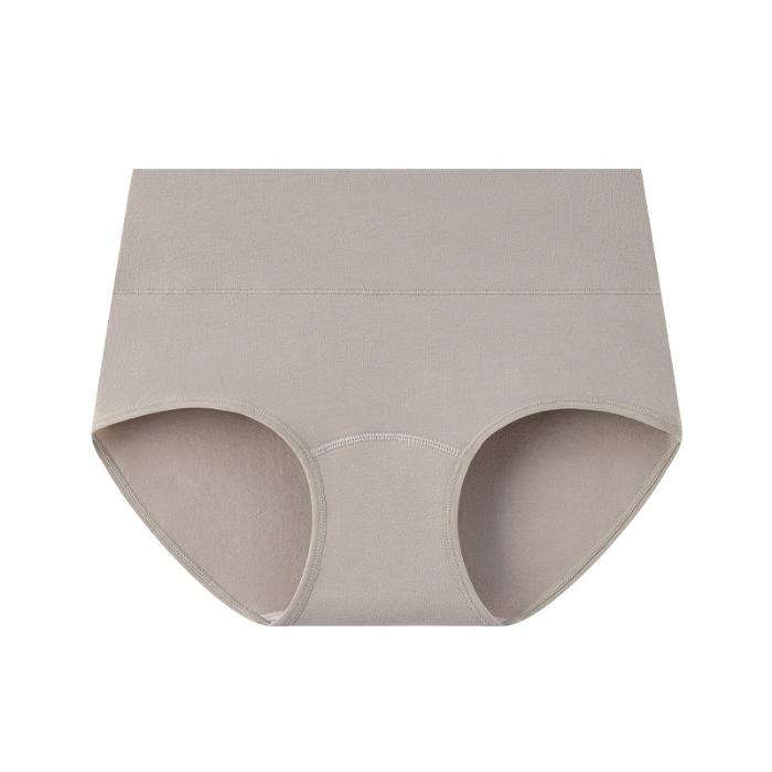 

Ladies Spring and Autumn Cotton Extended Crotch Breathable Hip High Waist Briefs L