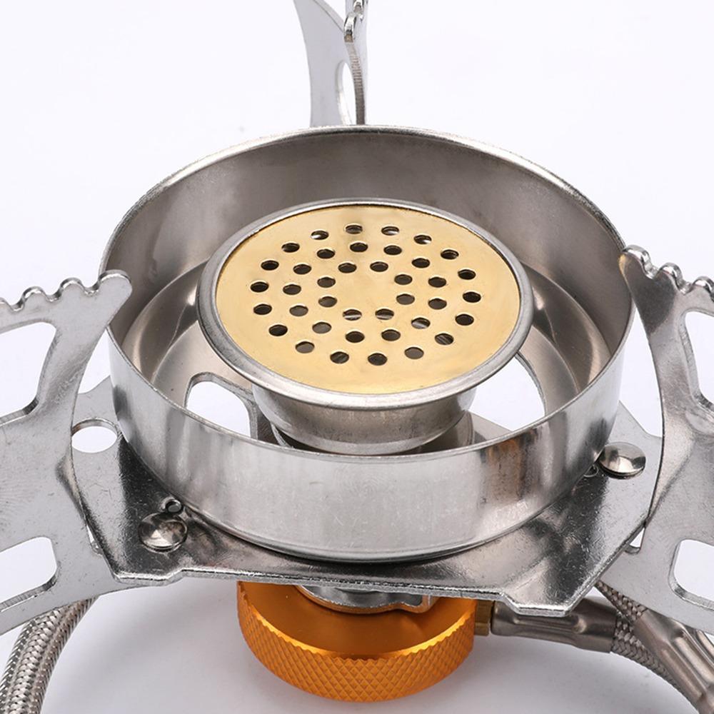Aluminum Alloy, Copper Portable Gas Stove Lightweight Outdoor Stove Camping Stove  Outdoor Camping