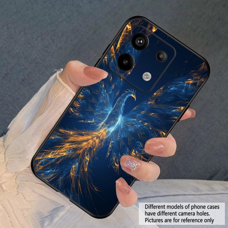 Cartoon Phoenix For Redmi Note 10 11 Note12S 12 13 14 Pro Plus 5G 14S 4G 13ProPlus 9S 9 P ro 13C 14C silicone soft phone case