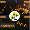 3 Head LED Solar Sunflower Waterproof LED Lights For Home Garden Patio Lawn Backyard Pathway Decoration
