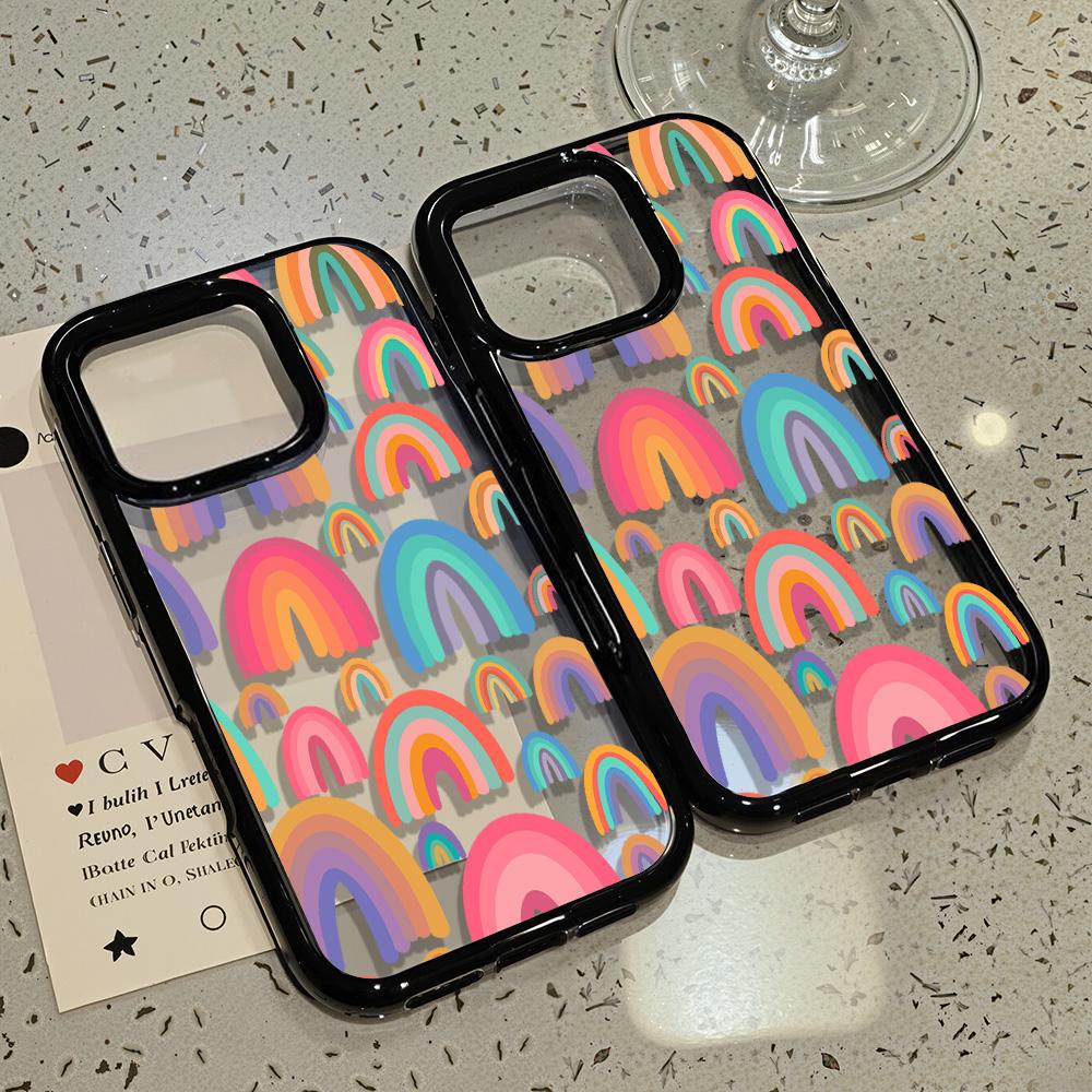 Acrylic Phone Case for iPhone 11 12 13 14 Pro 12 14 16 Pro Max for Samsung A16 A36 A56 S24 FE High-quality Painted Anti-fall Mobile Phone Case