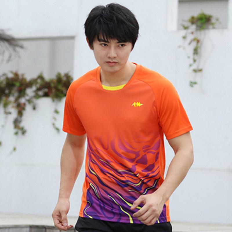 Unisex Badminton T-Shirt Kurzarm Schnelltrocknend Sport T-Shirt Training Wettkampf