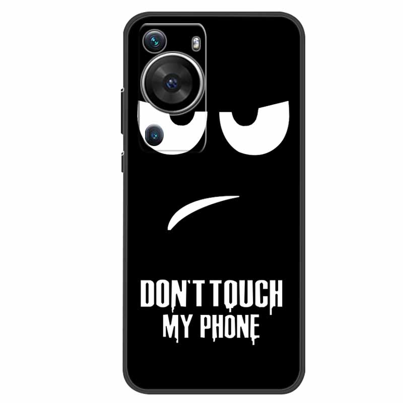 For Huawei P60 Pro Case Animals Protector Soft Silicone Phone Back Cover Cases for Huawei P60 Pro Coque Shockproof Wolf New Capa