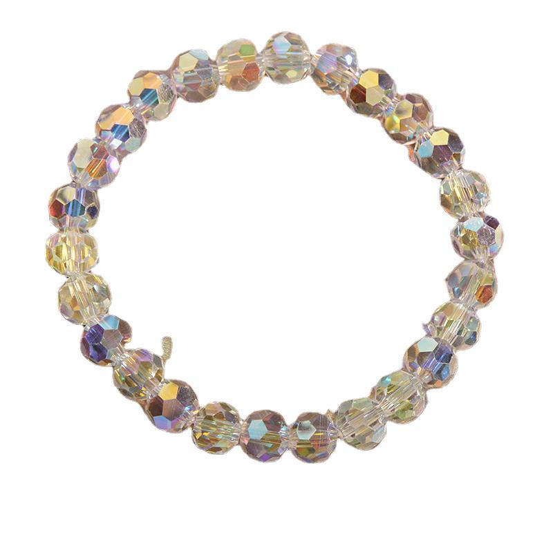 Summer Style Crystal Bracelet: Elegant Light Luxury, Sweet & Versatile for Women or Best Friends