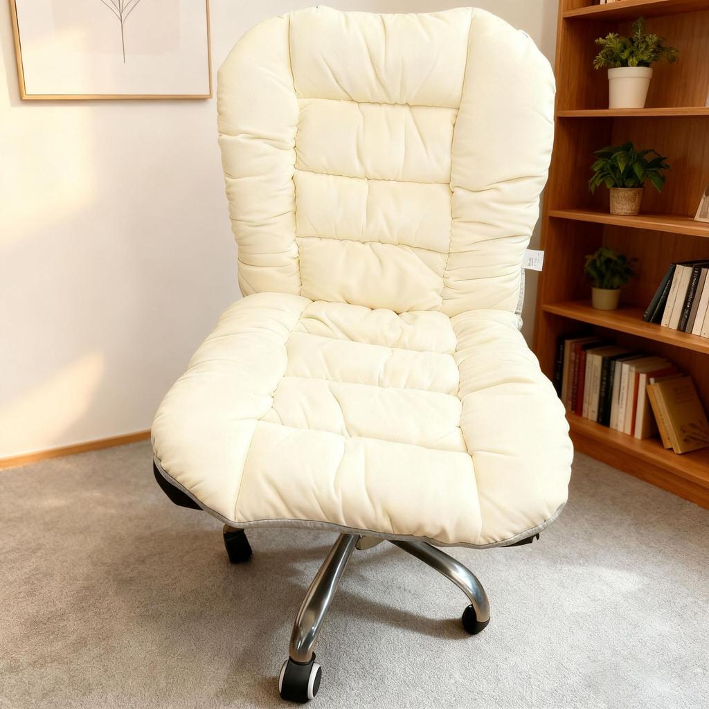 Integrated Heated Office Chair and Backrest Cushion