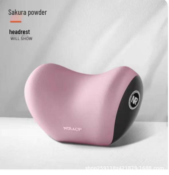 Universal Memory Foam Headrest and Lumbar Support Cushion - All-Season Comfort for Neck and Waist подголовника: сакуры