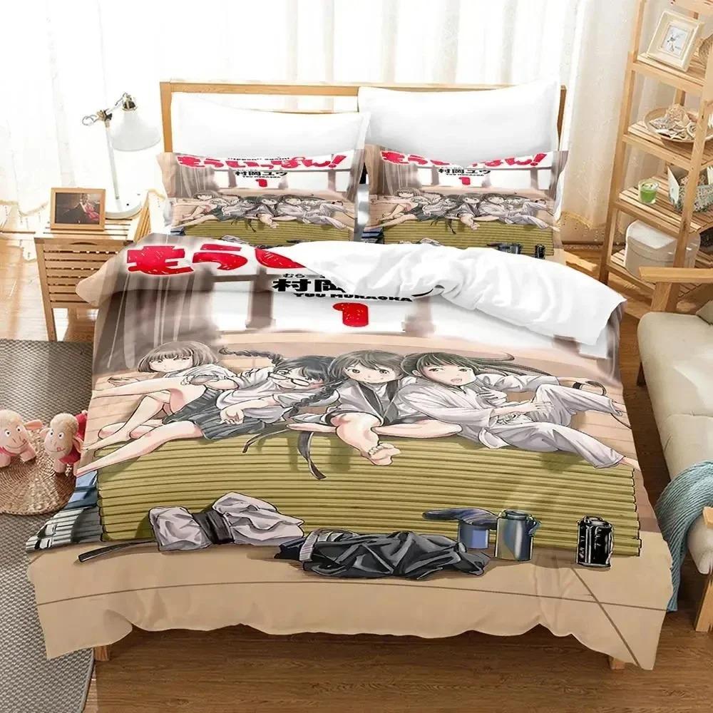 

Комплект постельного белья с 3D-аниме Ippon Again, пододеяльник, комплект постельного белья, пододеяльник, наволочка, одеяло размера king-size, комплект постельного белья для мальчиков и взрослых 70x133cm 2pcs