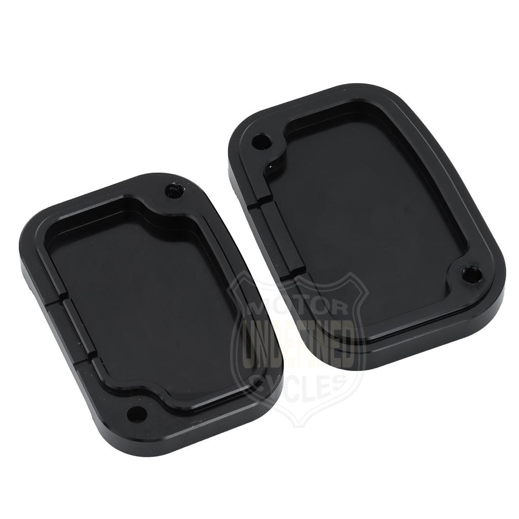Motorcycle CNC Brake Master Cylinder Cover Front Rear For Harley Touring Road King Street Electra Glide Ultra V-Rod Night Rod