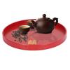 Smooth Surface Serving Tray Solid Build Snack Plate Portable Coffee Tray Living Room